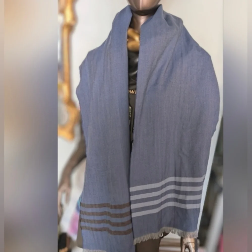 Seaward & Stearn 100% Super Fine Wool Scarf Men's